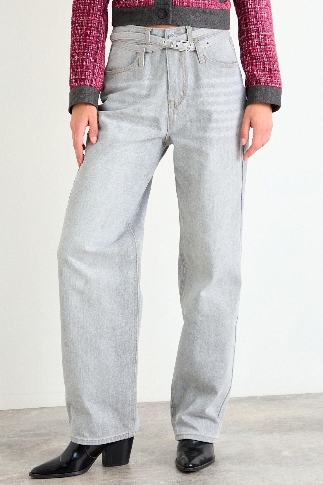 Jeans Liso Gris iO 11320126004113-2
