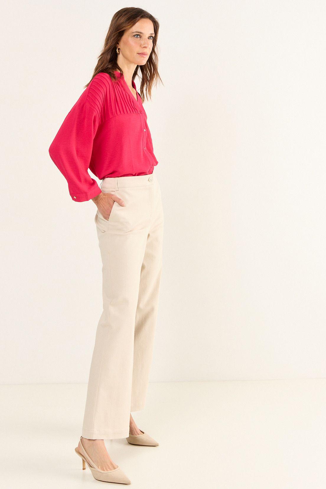 Pantalon Flare Beige Ma Griffe 11002126004106-3