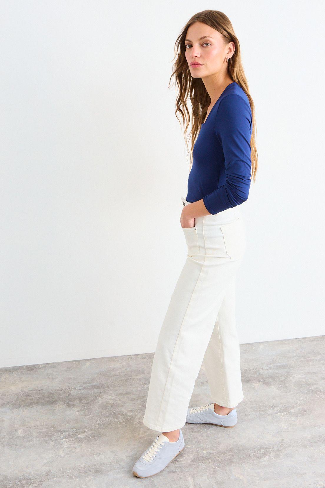 Polera Lisa Azul iO 14220126006104-3