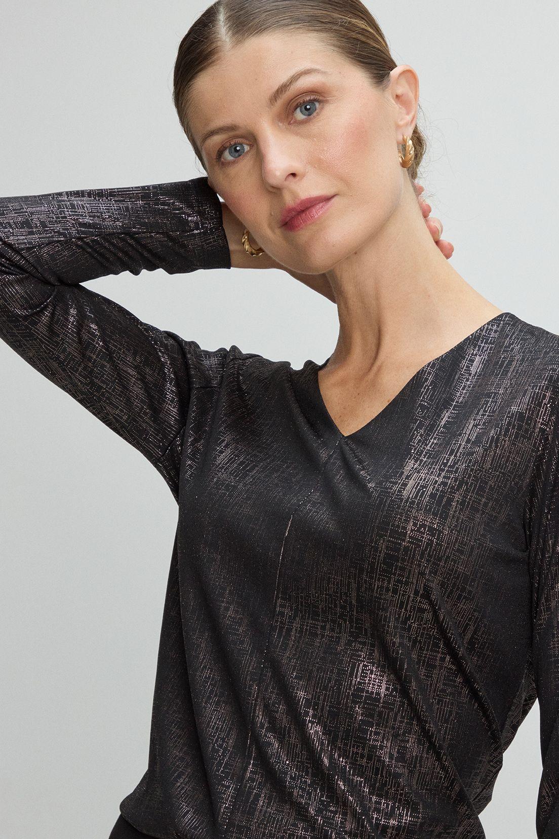 Polera Manga Larga Negro Ma Griffe 14202225002102-4