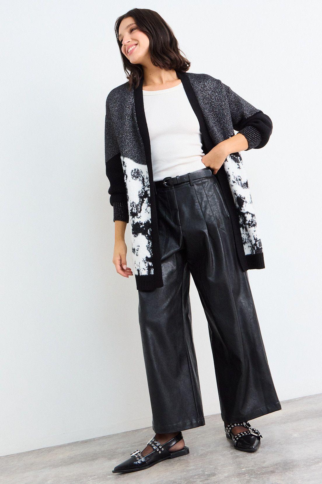 Cardigan De Tope Negro iO 18620126010102-3