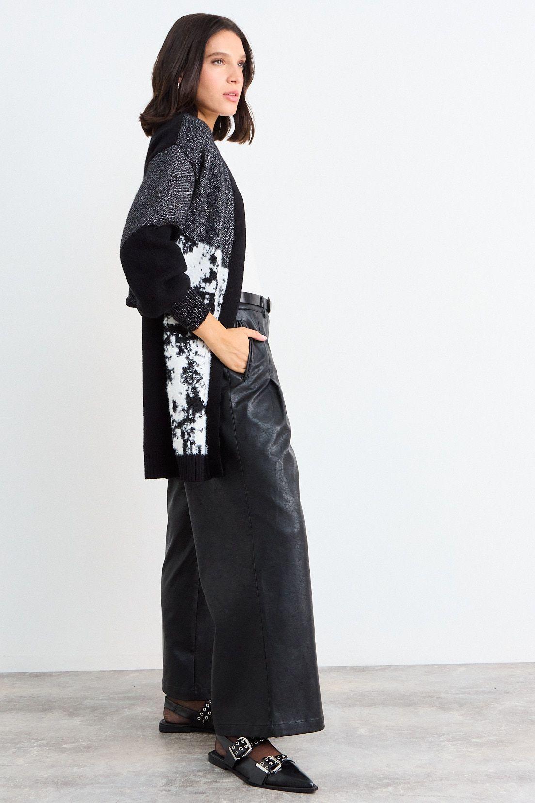 Cardigan De Tope Negro iO 18620126010102-4