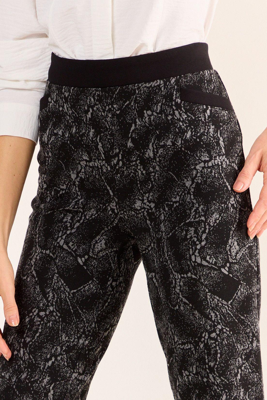 Calza Estampada Gris Ma Griffe 11602126050113-2