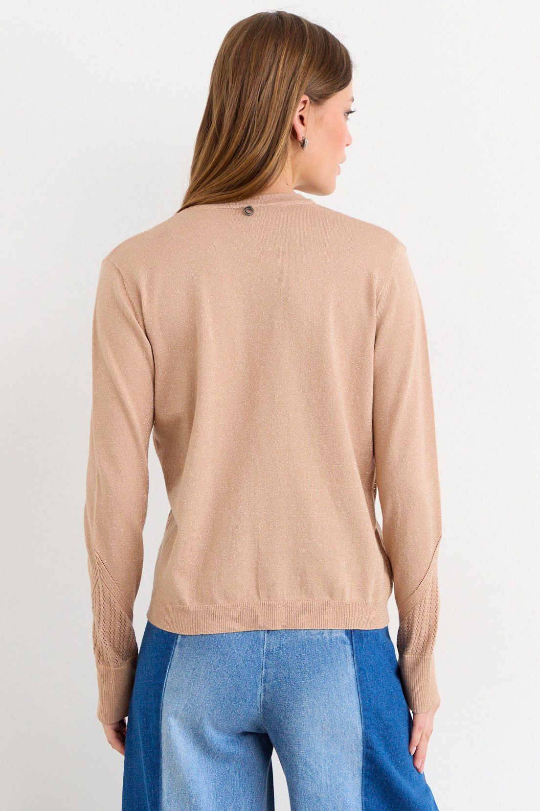 Sweater Liso Beige iO 18120226003106-2