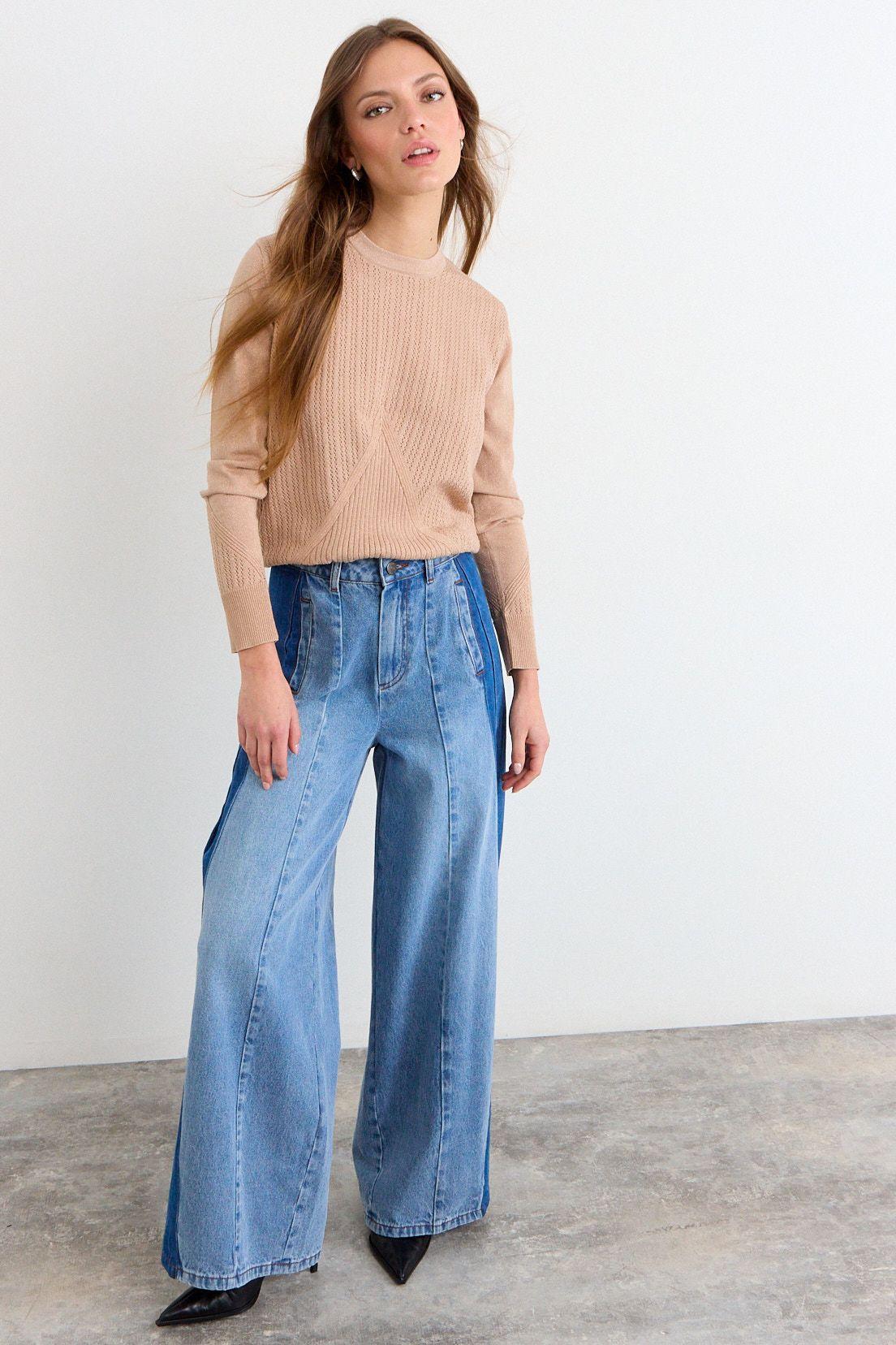 Sweater Liso Beige iO 18120226003106-3