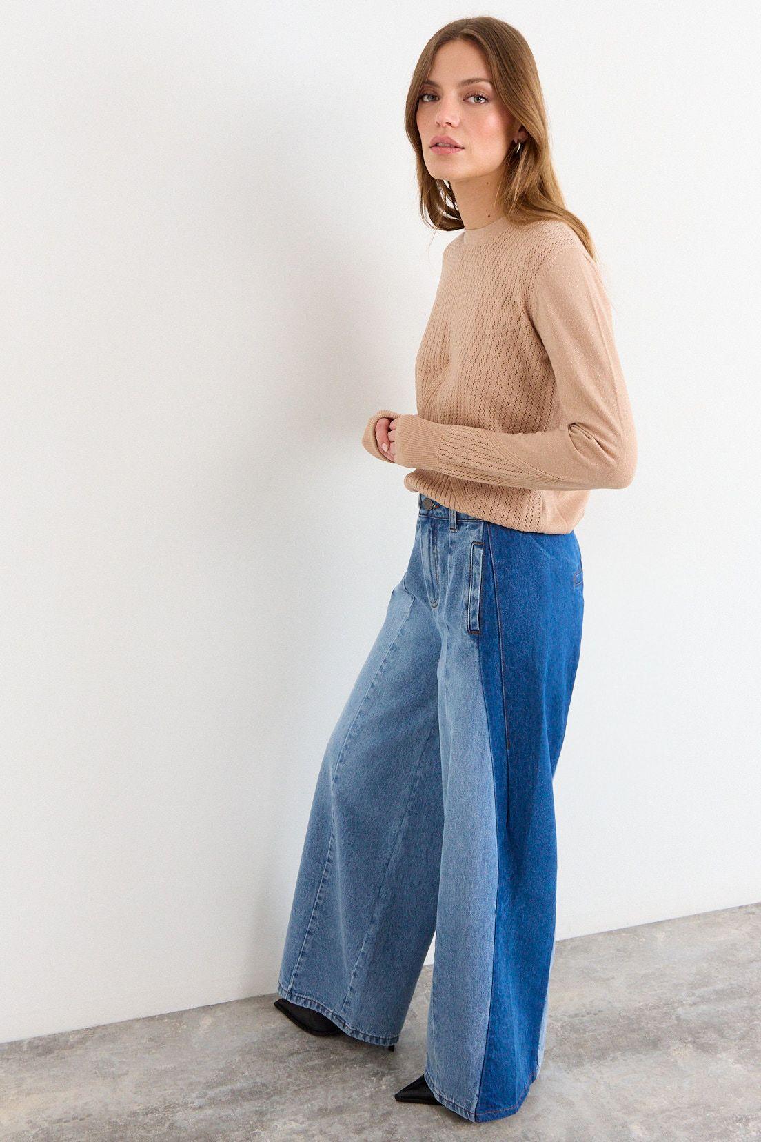 Sweater Liso Beige iO 18120226003106-4