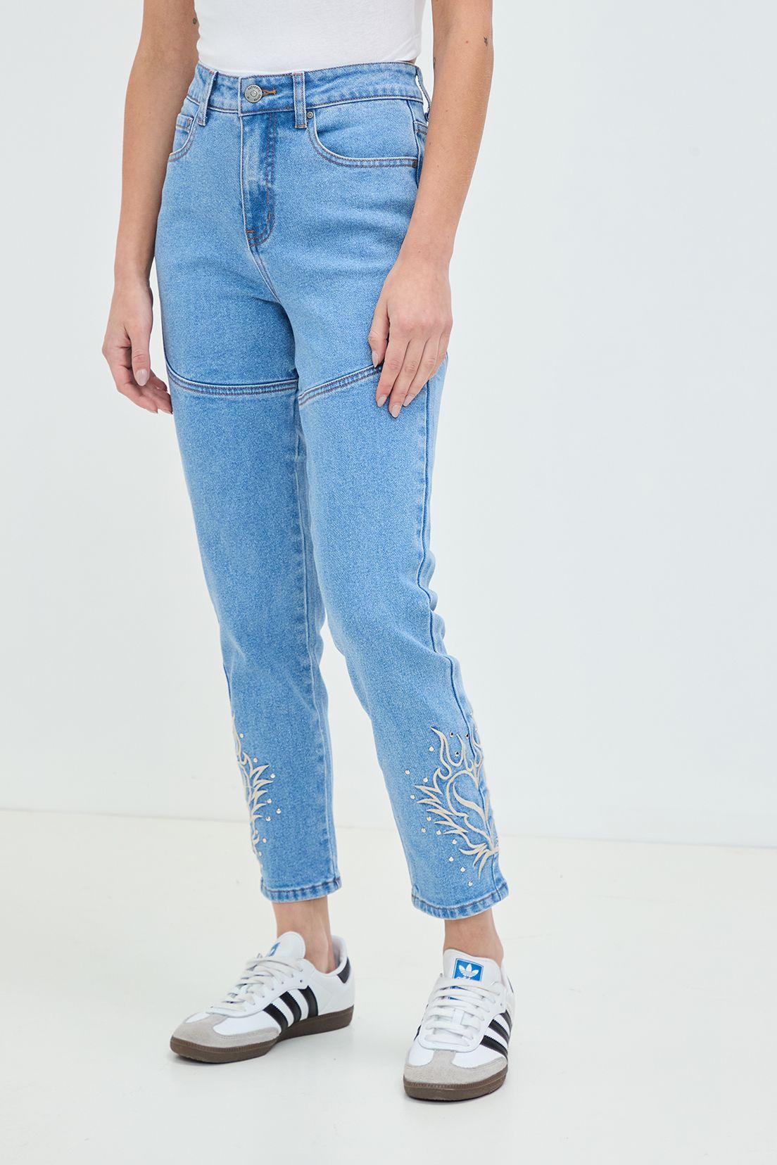 Jeans Liso Celeste 11320125053110-1