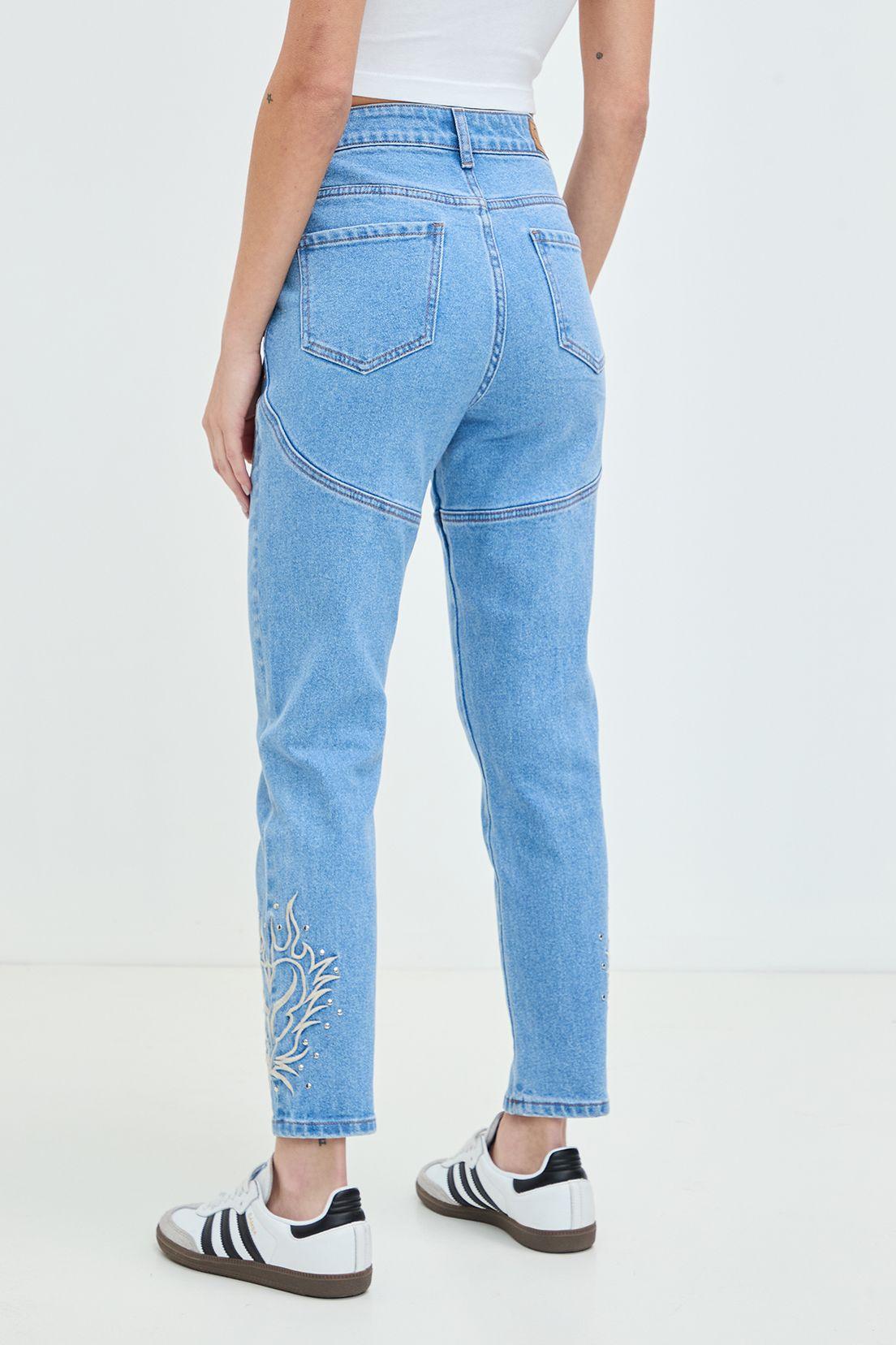 Jeans Liso Celeste 11320125053110-4