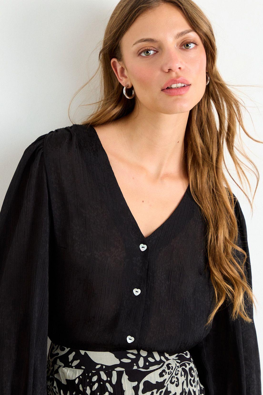 Blusa Lisa Negro iO 14020126007102-1