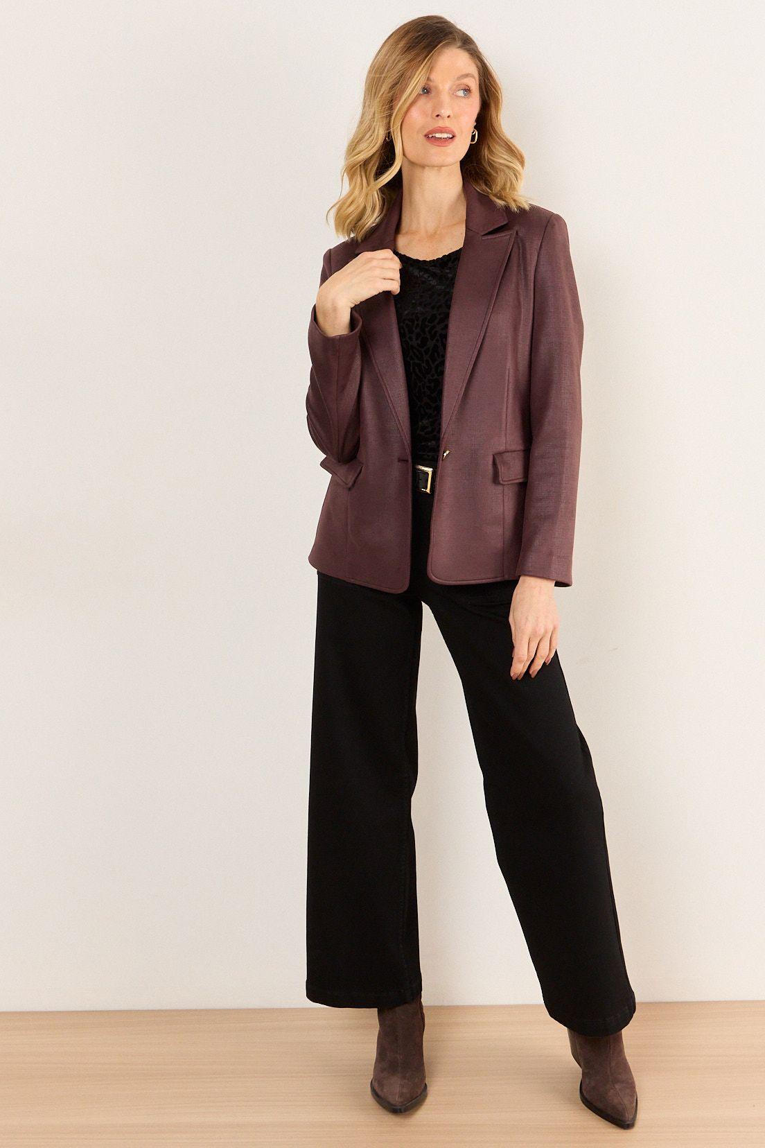 Blazer Antelina Café Ma Griffe 16002226050109-4