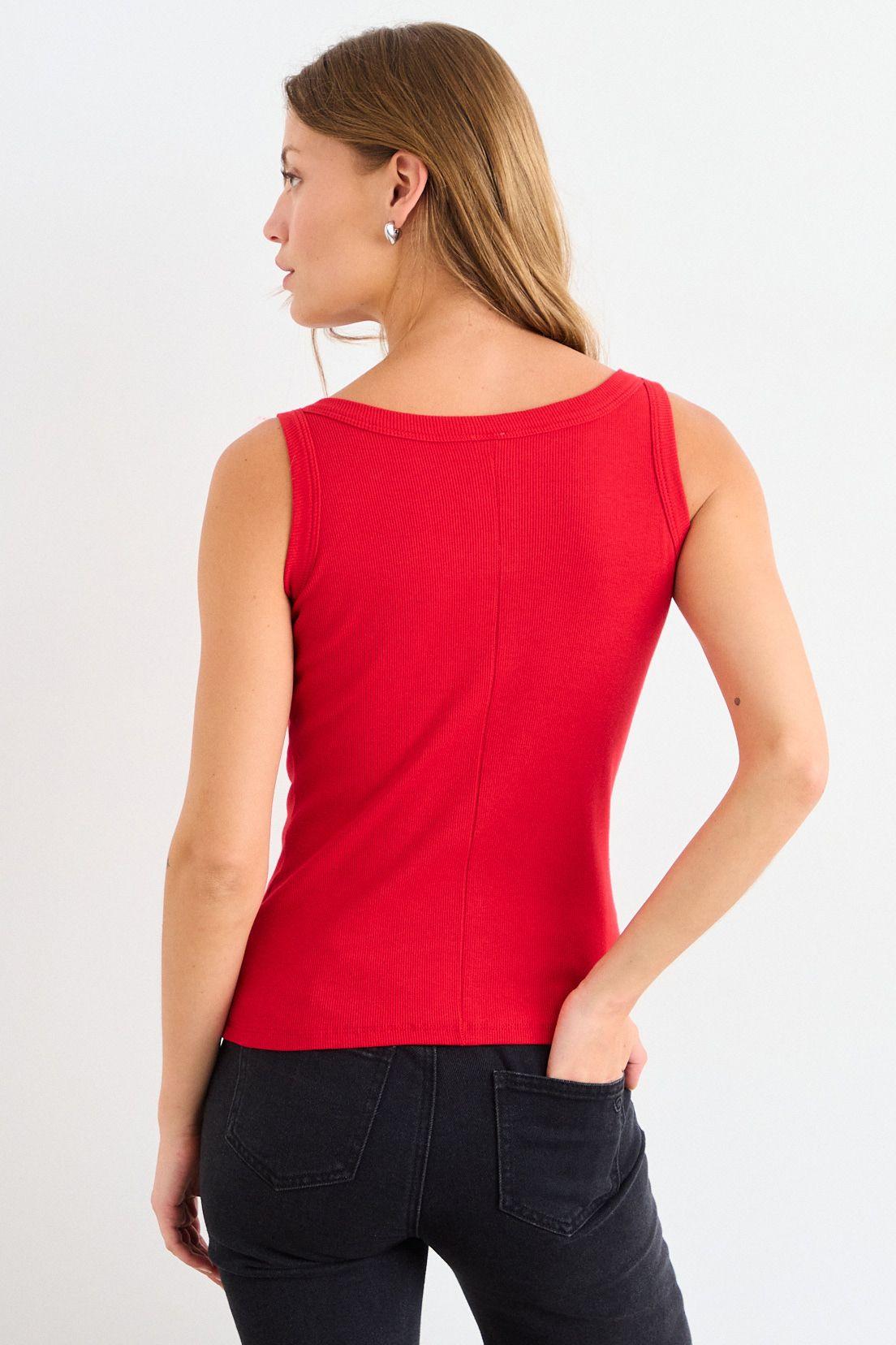 Polera Lisa Rojo iO 14204225095103-2