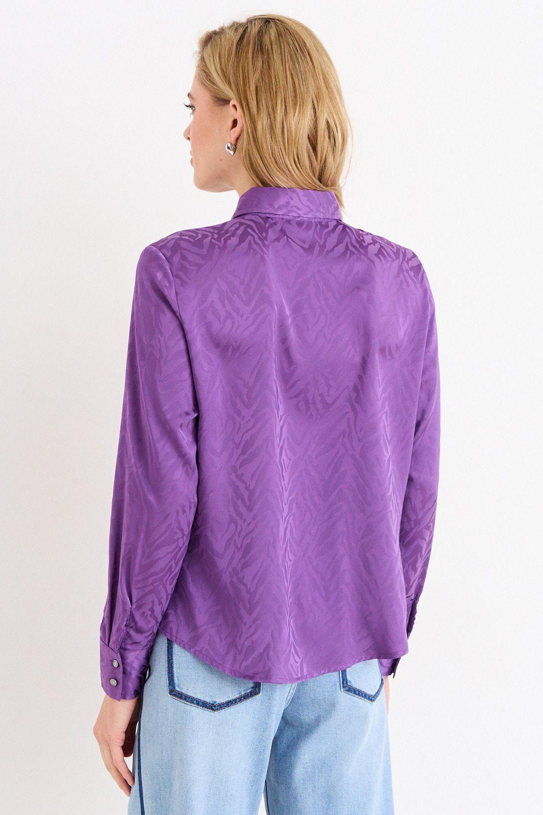 Blusa Camisera Morado Ash 14007226003121-2