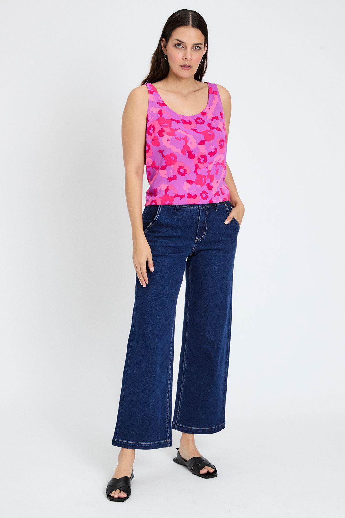 Blusa Estampada Morado Ash 14107224008121-4