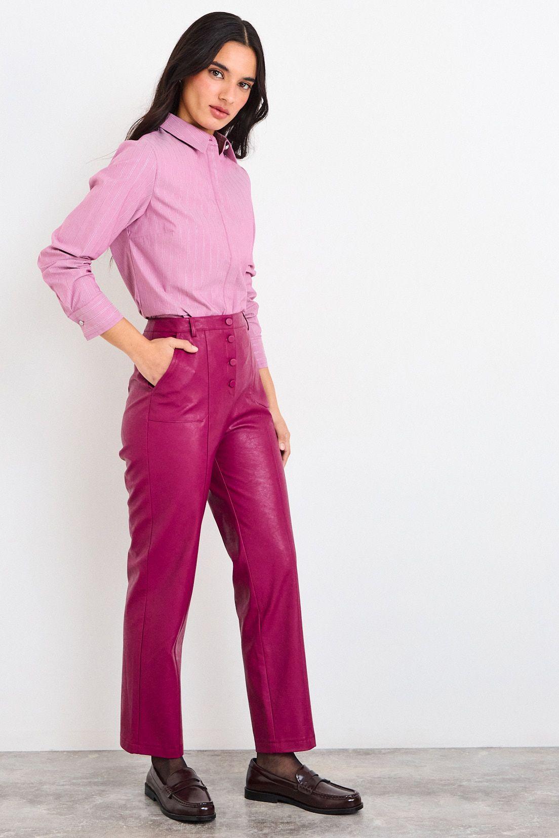 Pantalon Liso Burdeos iO 11020226051112-4