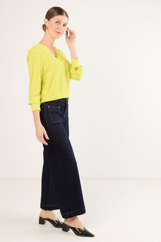 Blusas Amarillo Ma Griffe 14004225002108-4