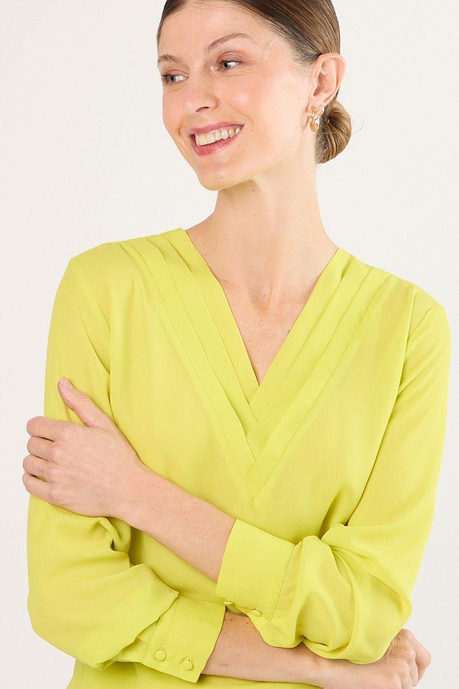 Blusas Amarillo Ma Griffe 14004225002108-2