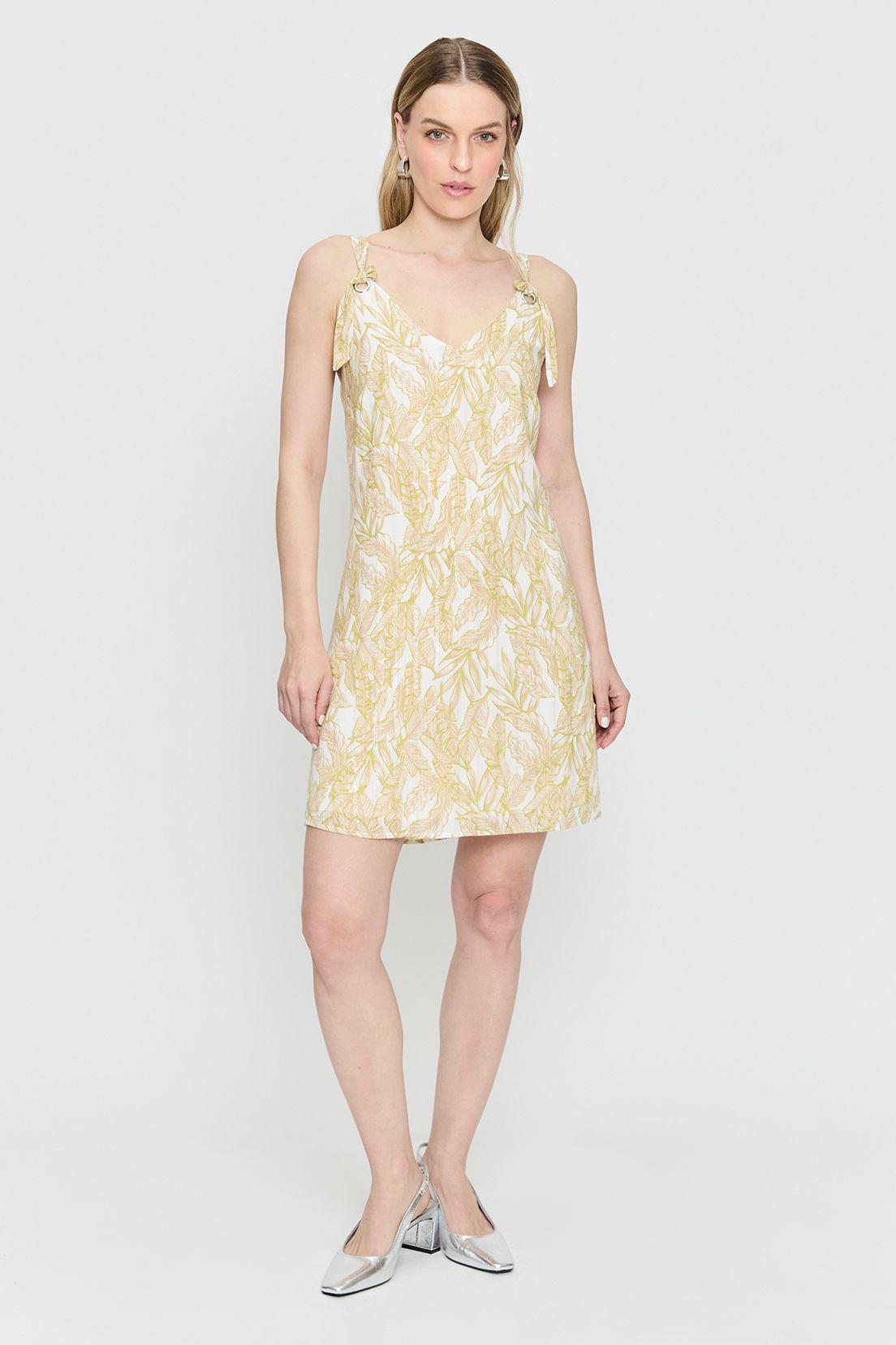 Vestido Estampado Beige Ash 13107224051106-0