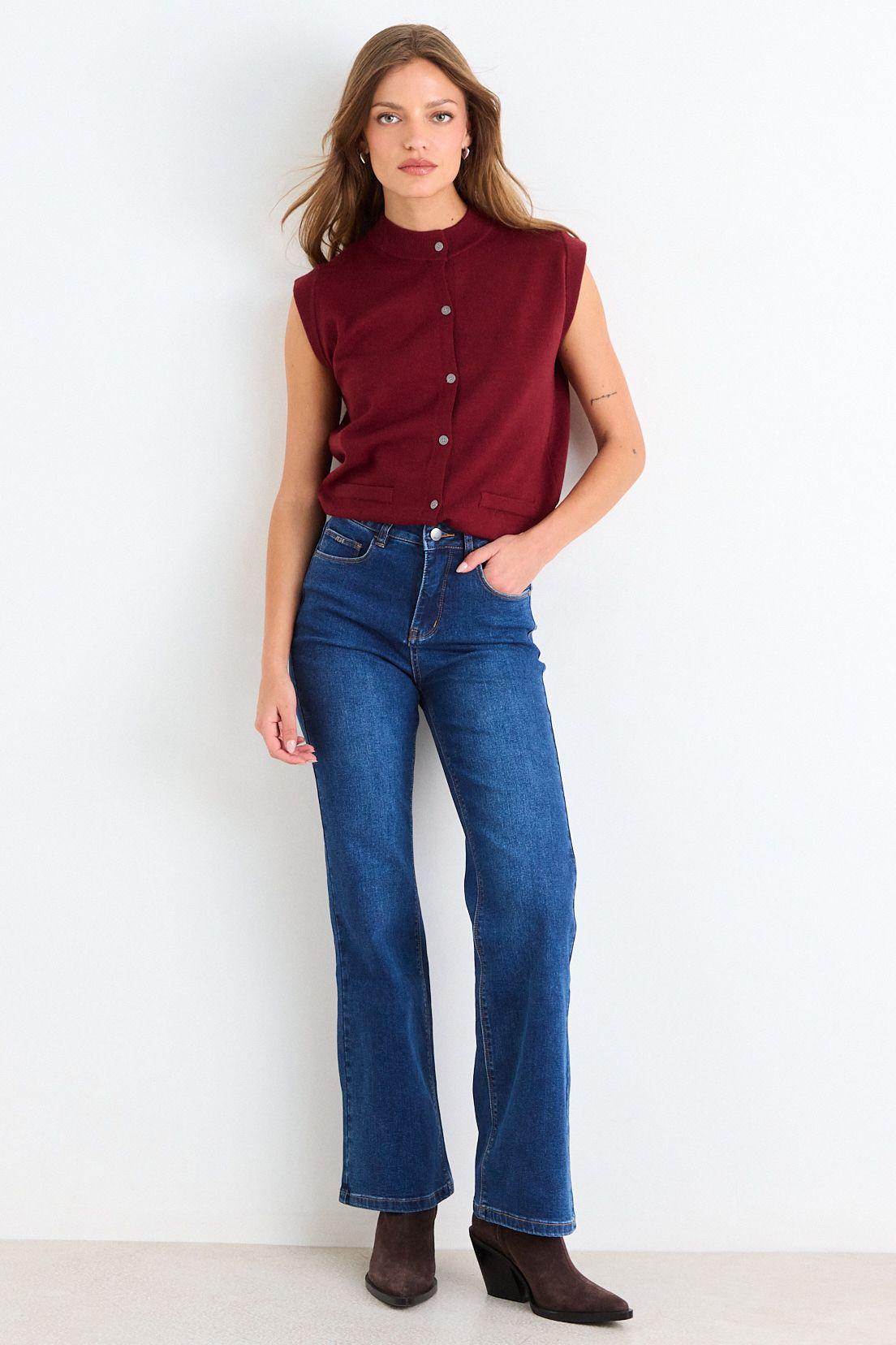 Chaleco Sin Mangas Burdeos Ash 18007126001112-3