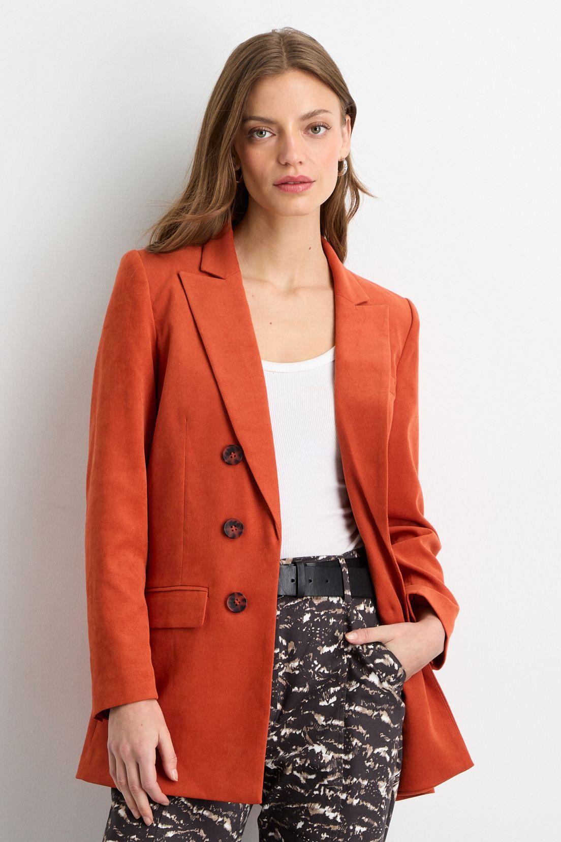 Blazer Liso Naranjo 16020125064114-0