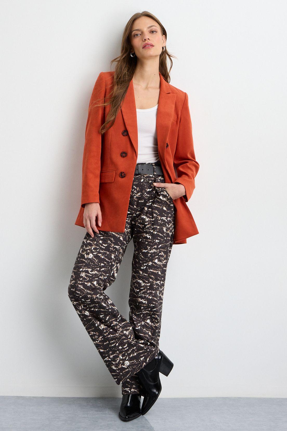 Blazer Liso Naranjo 16020125064114-4