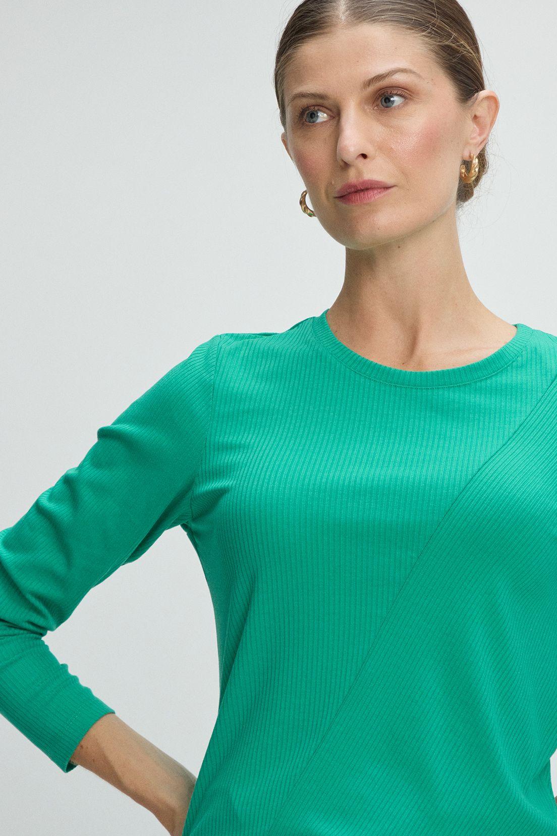 Polera Manga Larga Verde Ma Griffe 14202225001217-1