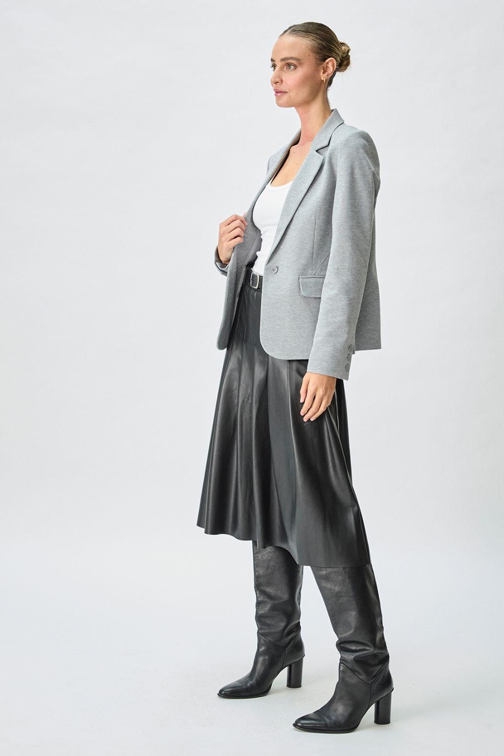 Blazer Liso Gris 16020125054113-3