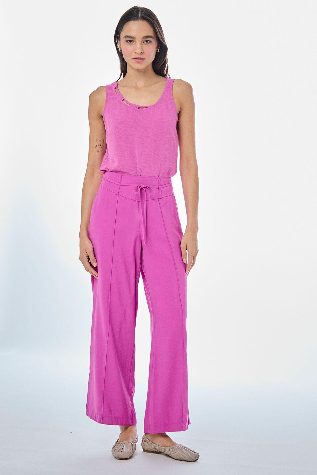 Pantalon Liso Morado iO 11020224024121-0