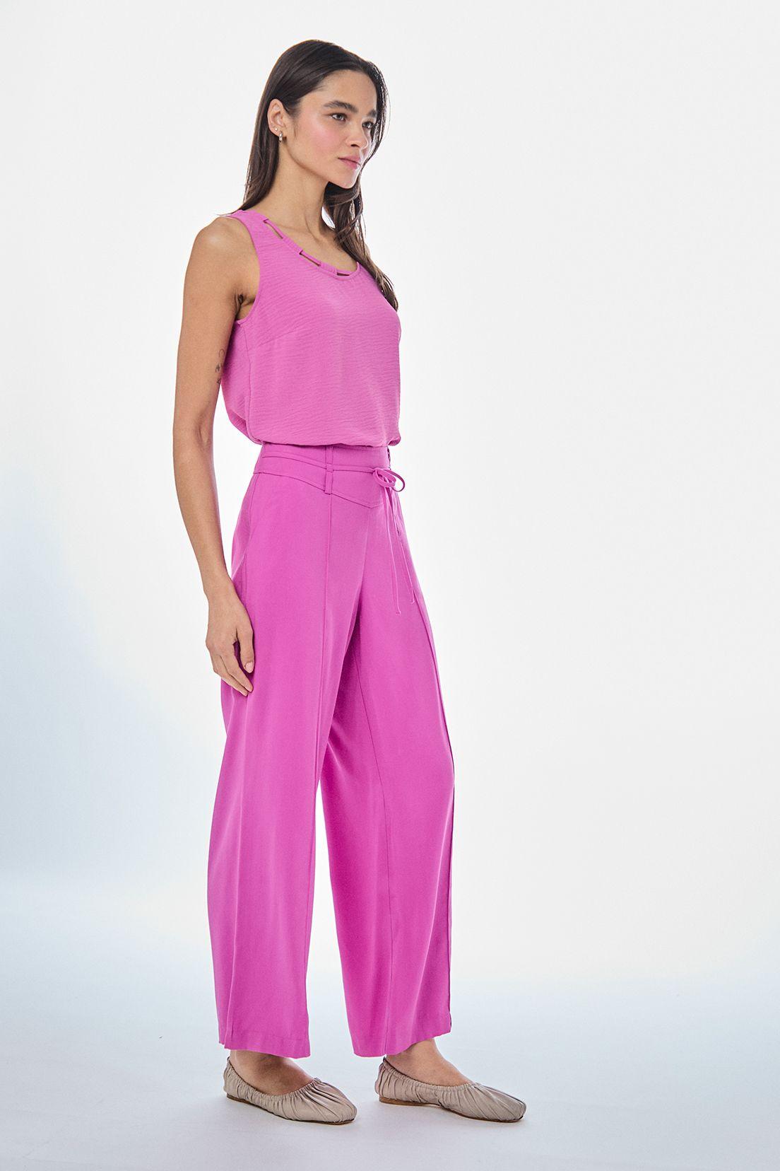 Pantalon Liso Morado iO 11020224024121-3
