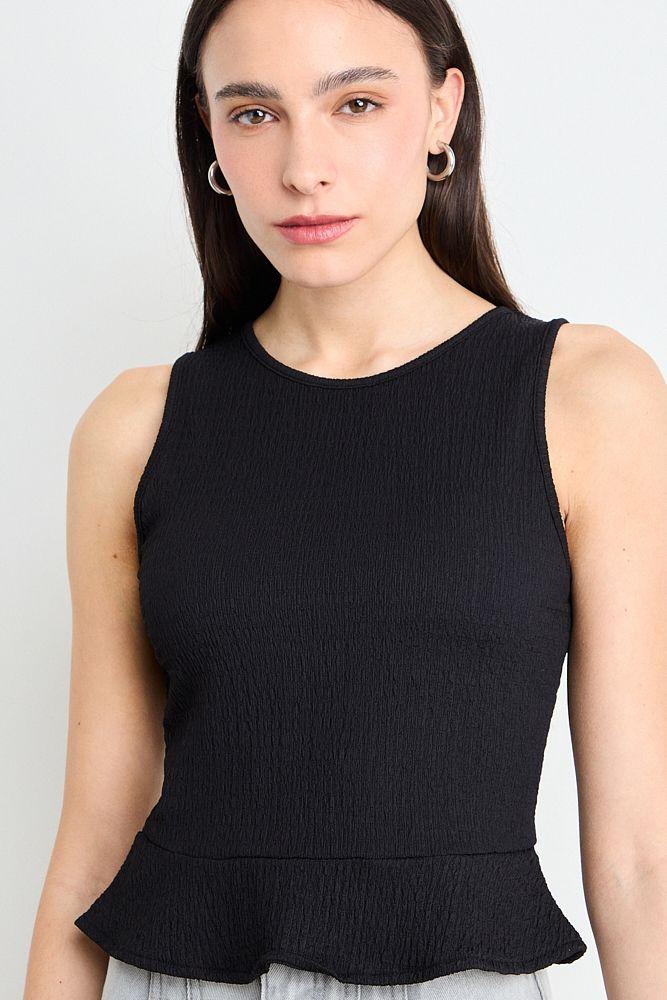 Polera Lisa Negro iO 14220225075102-1