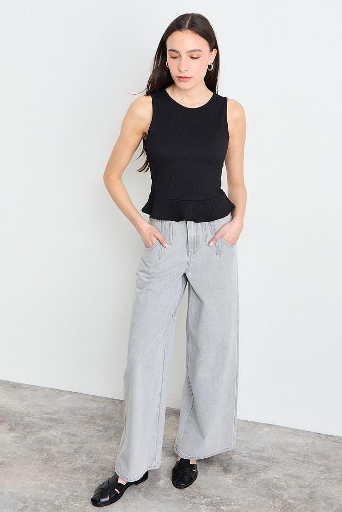 Polera Lisa Negro iO 14220225075102-3