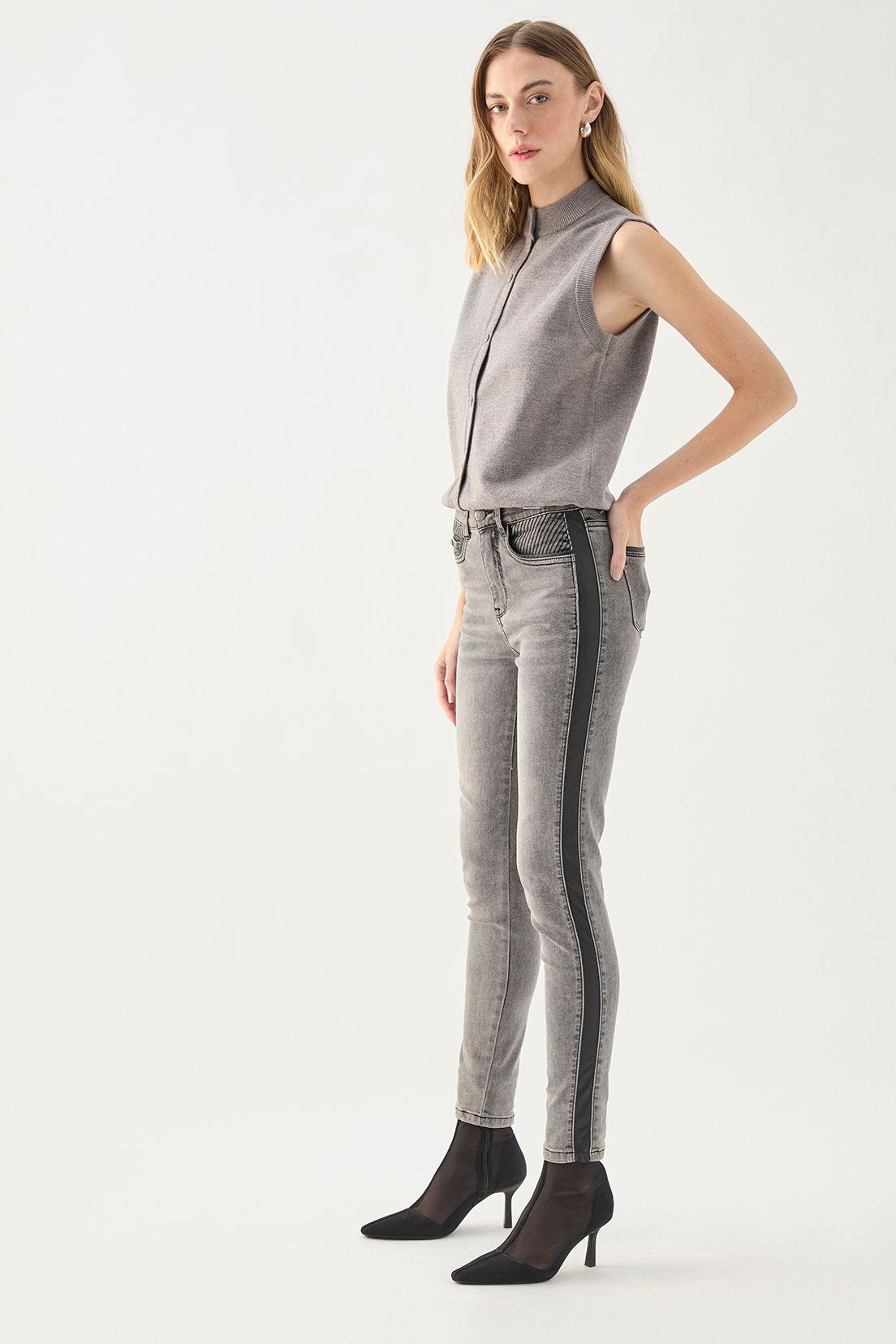 Jeans Liso Gris 11307125003163-3