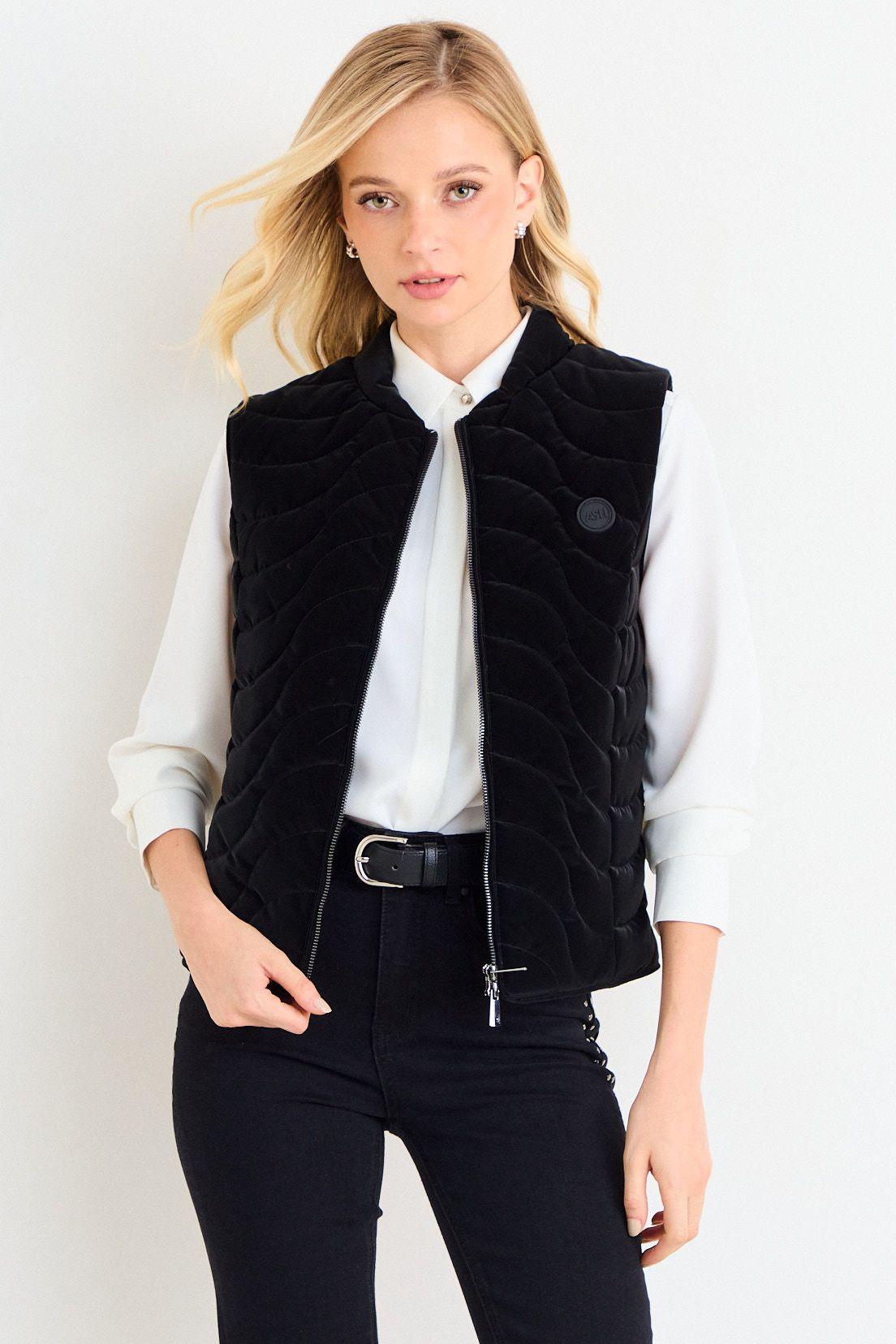 Parka Sin Mangas Negro Ash 17607126001102-1