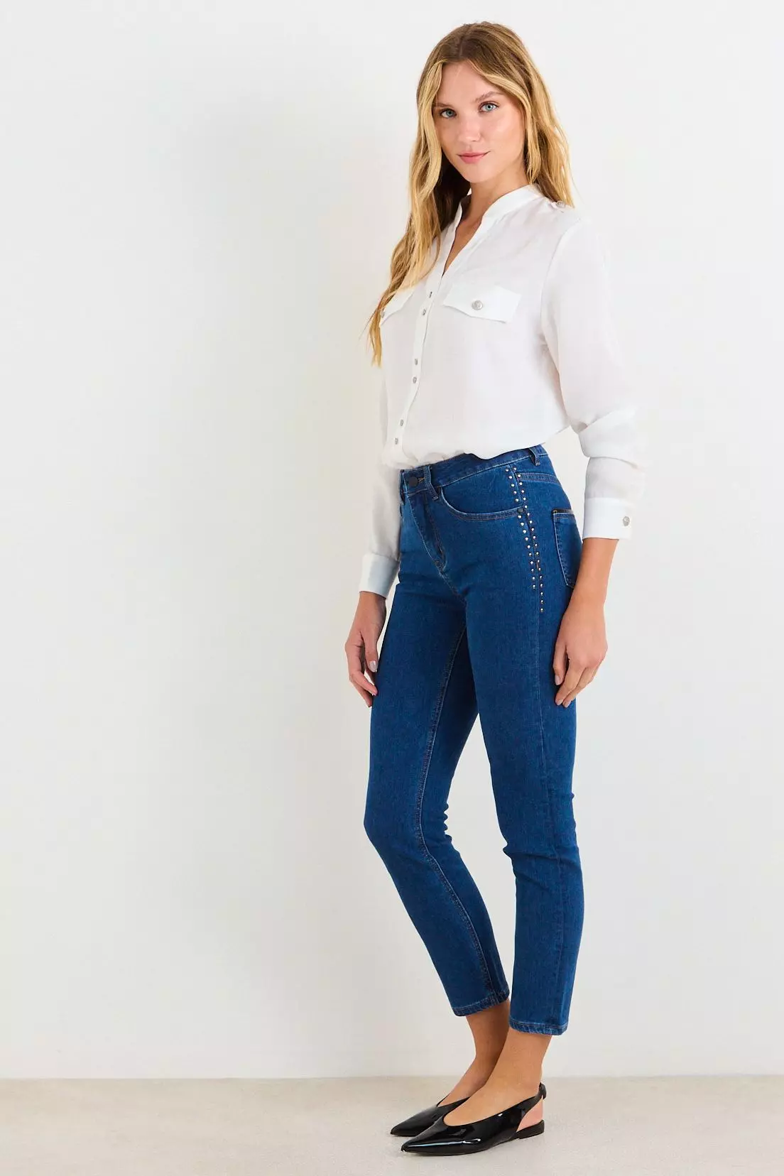 Skinny Jeans Azul Marino Ash 11307126007104-4