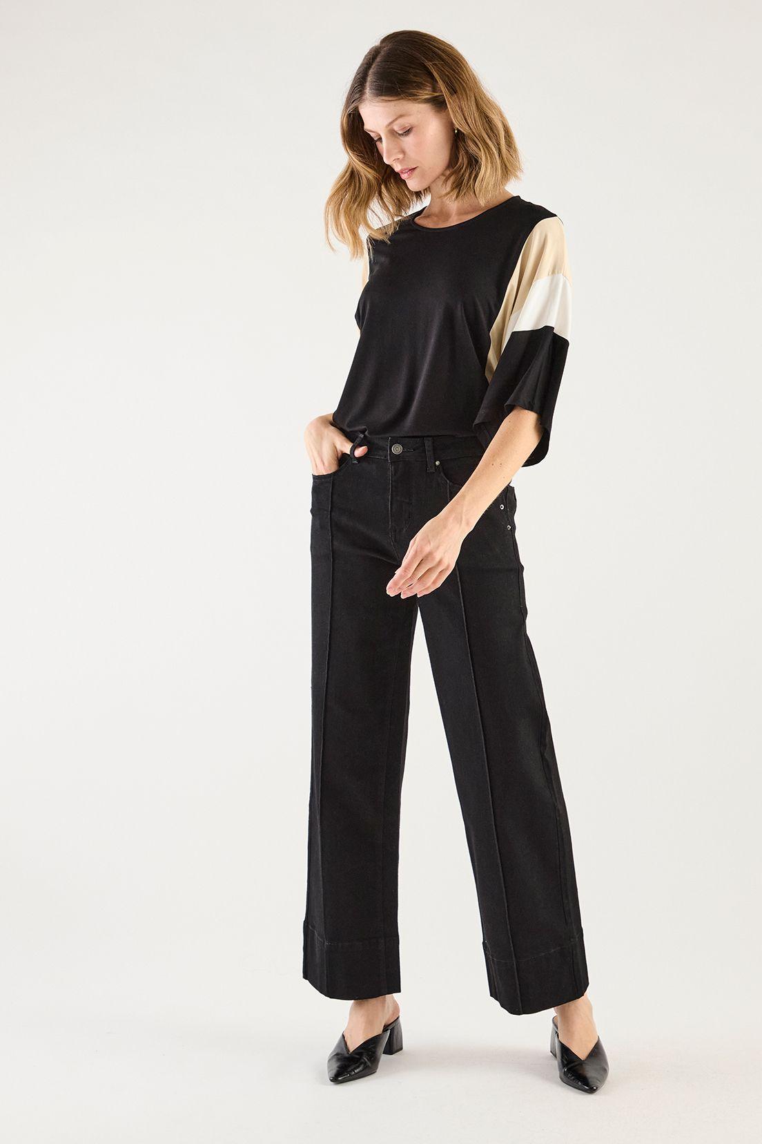 Jeans Wide Negro 11302125005102-0