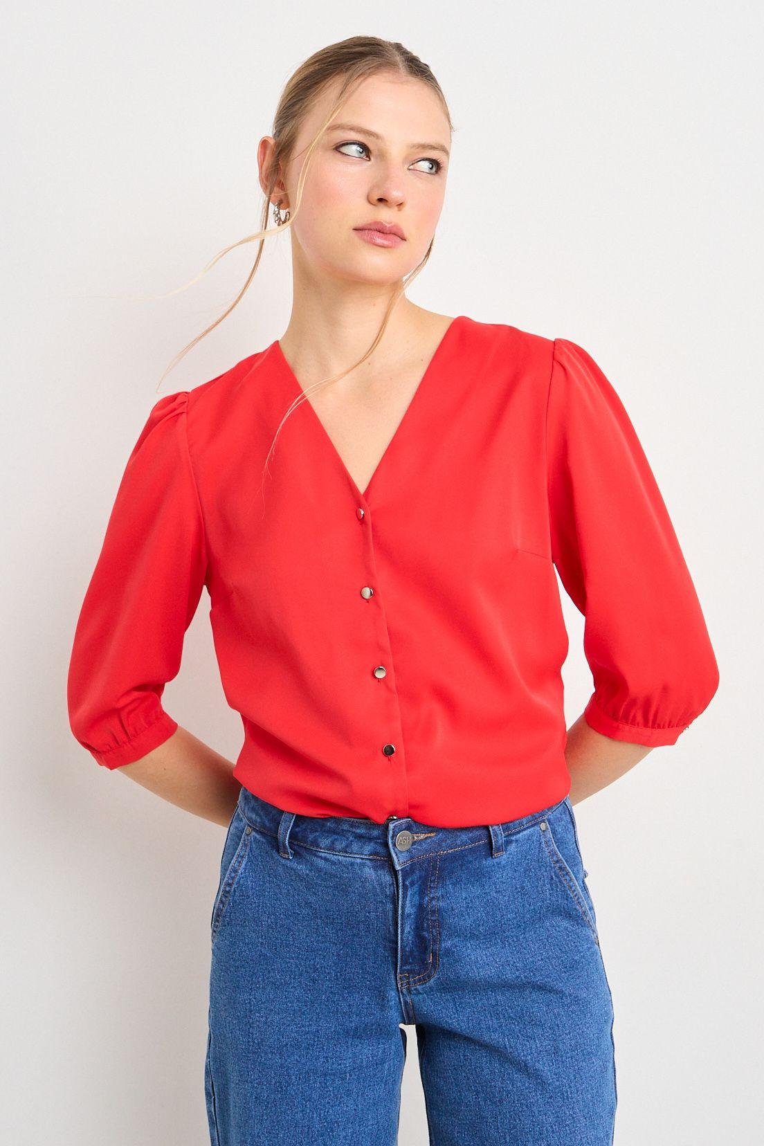 Blusas Rojo Ash 14004225702103-0