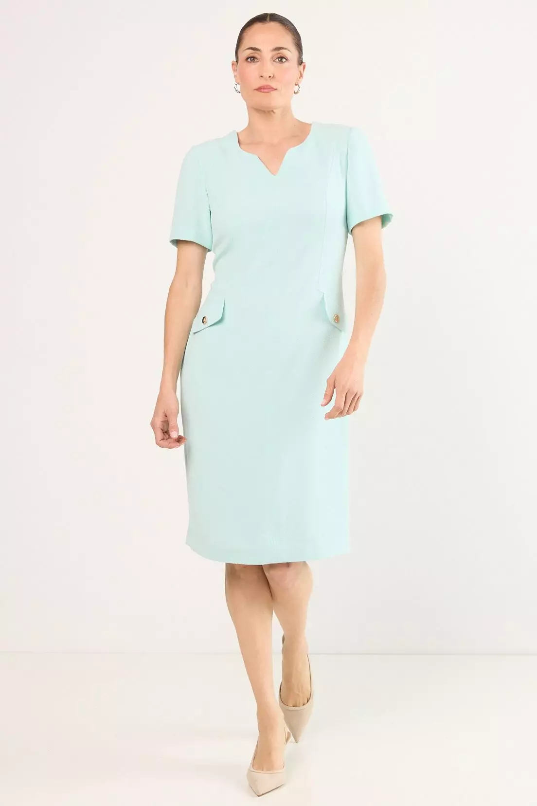 Vestido Largo Verde Ma Griffe 13002225004117-0