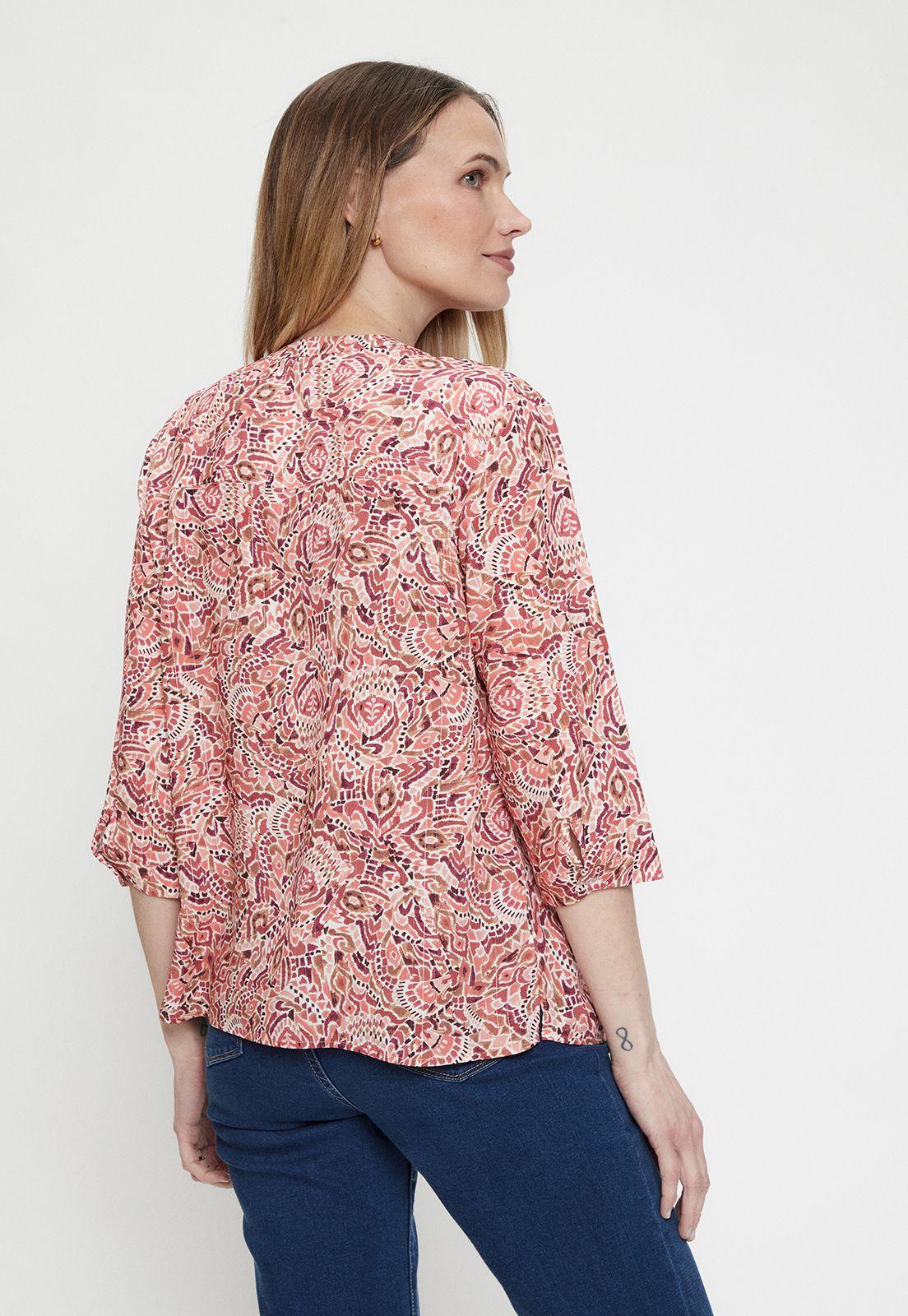 Blusa Fantasia Rosado Ma Griffe 14102224053123-4