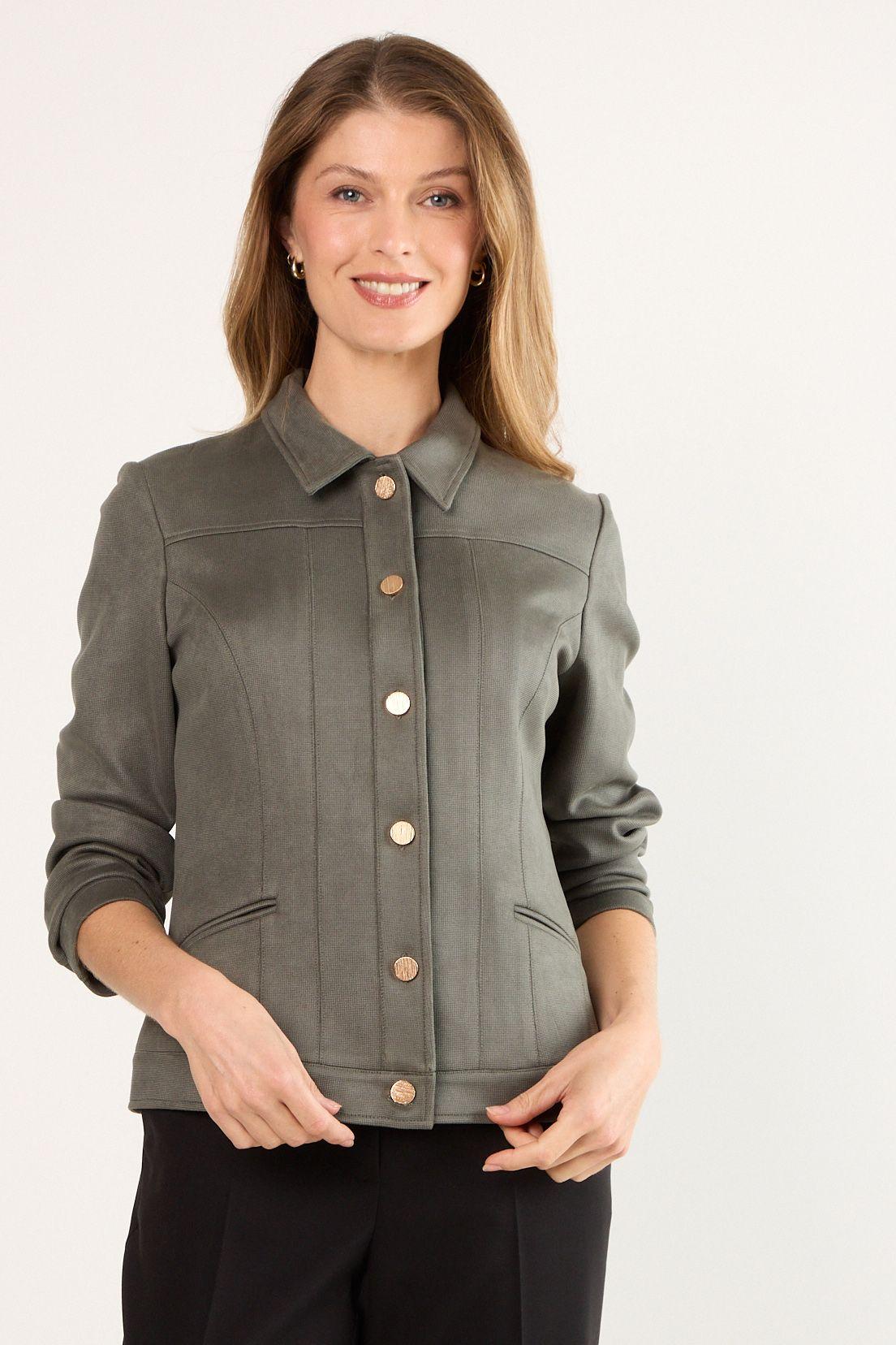 Chaqueta Avellana Ma Griffe 17502225054126-0