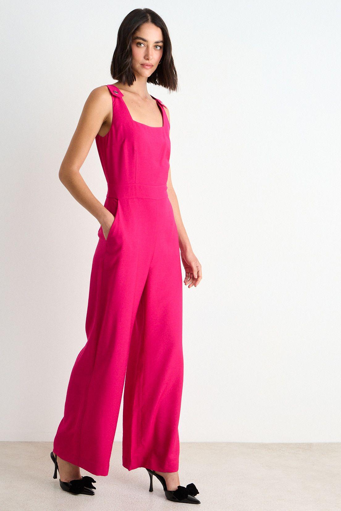 Enterito Largo Sin Mangas Fucsia Ash 13207126050116-4