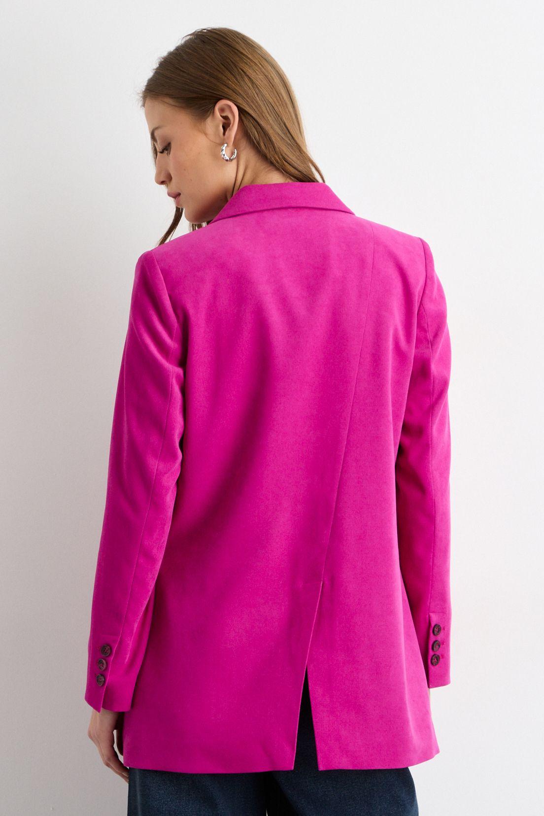 Blazer Liso Fucsia 16020125064116-3
