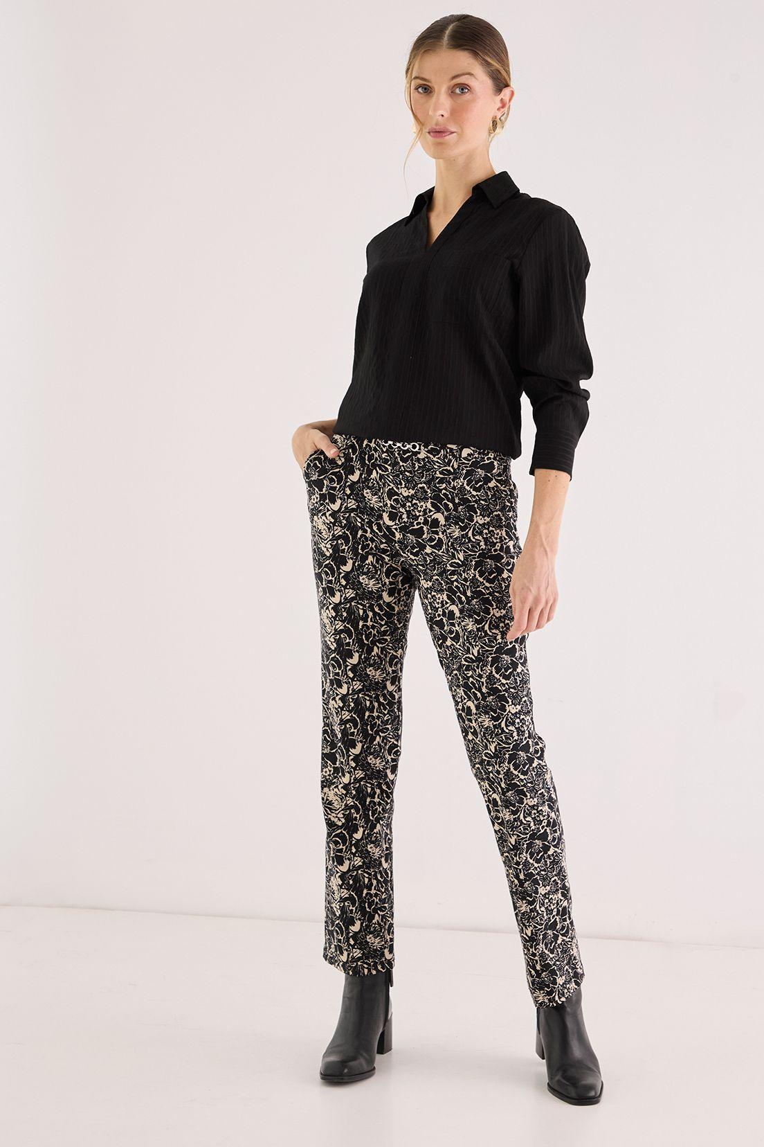 Blusa Camisera Abierta Negro 14002125008102-4