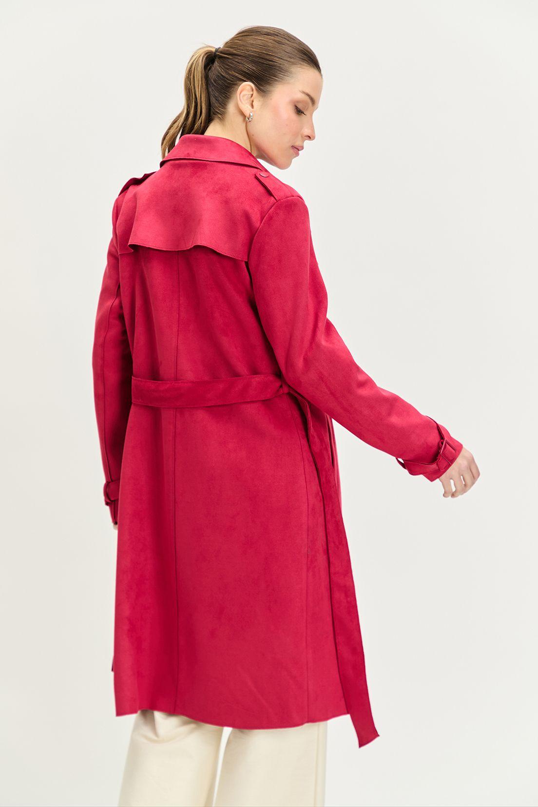 Trench Liso Rojo iO 17404224002103-4