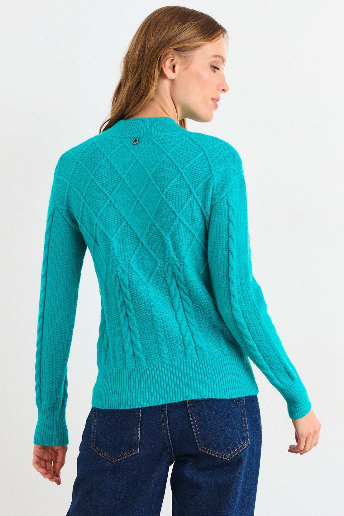 Sweater Liso Celeste iO 18120126026110-2
