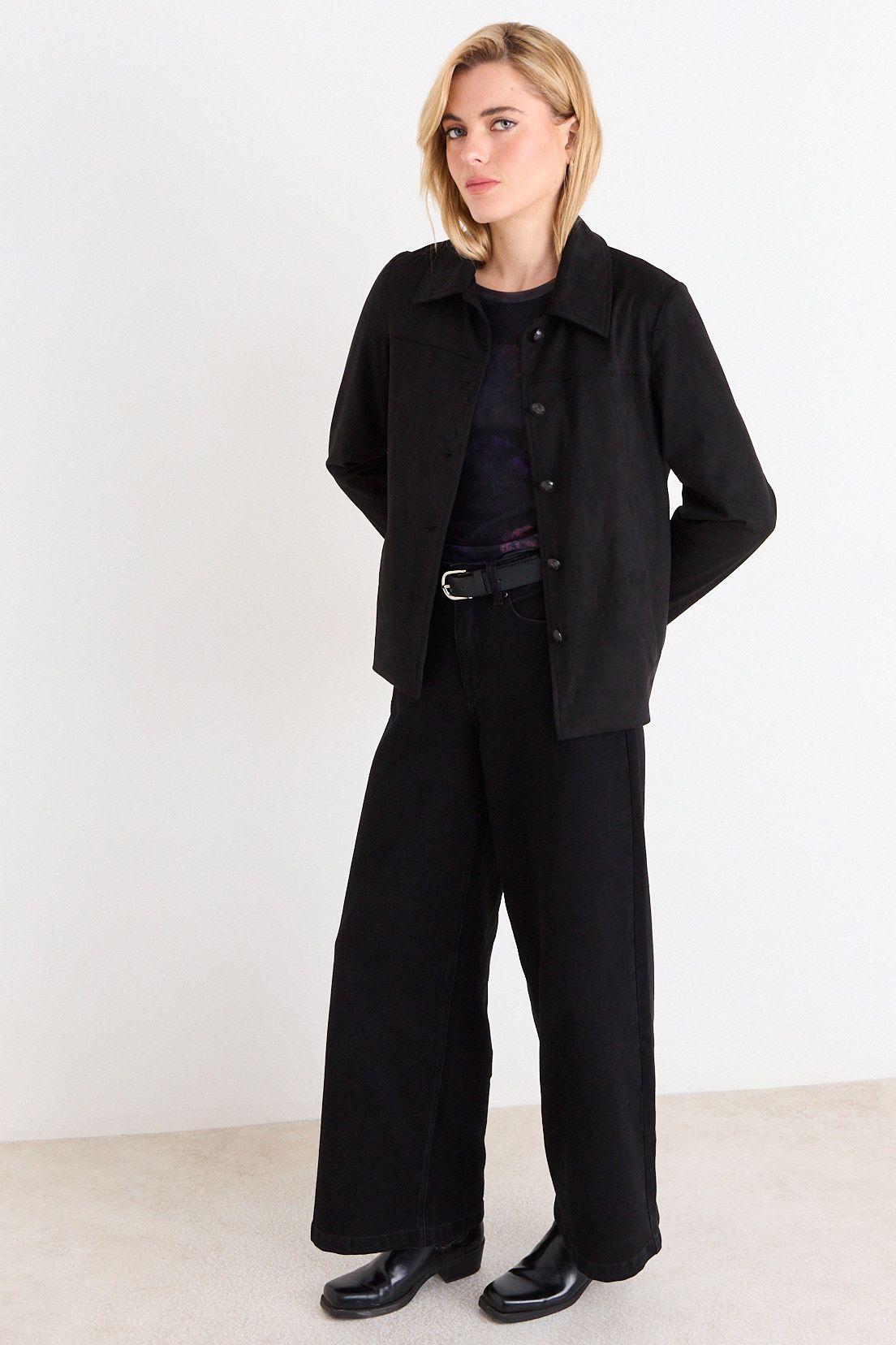 Chaqueta Tipo Camisa Negro Ash 17507226003102-3