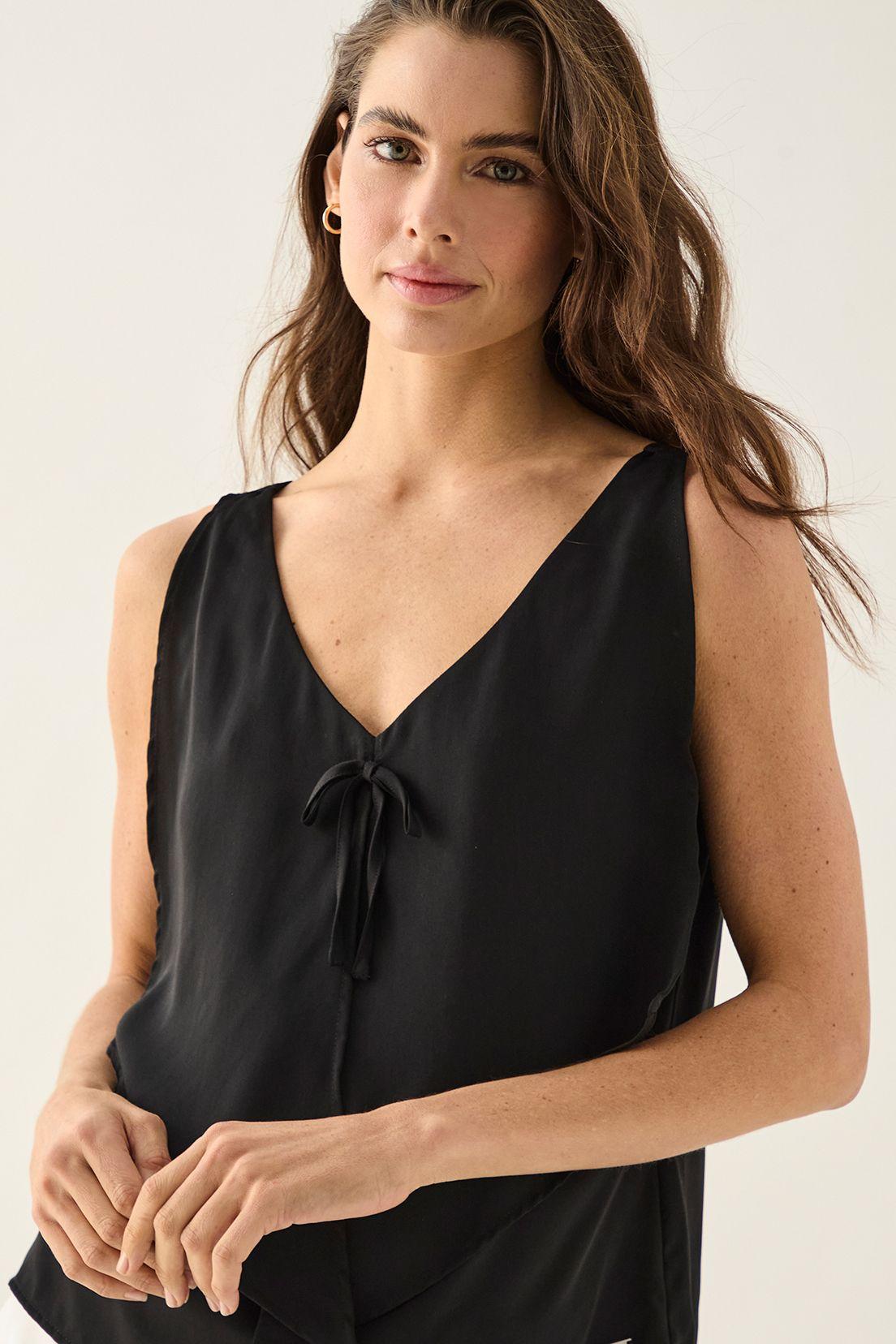 Blusa Lisa Negro Ash 14007125050102-1