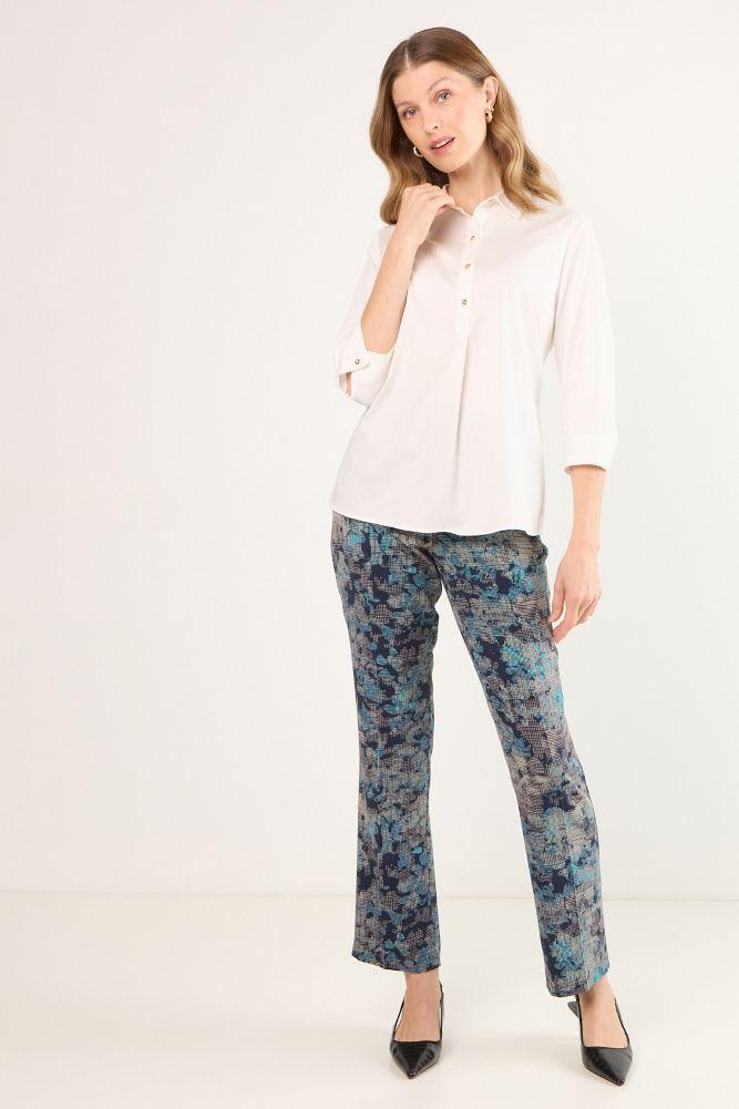 Blusas Manga Larga Crudo Ma Griffe 14002225056105-4