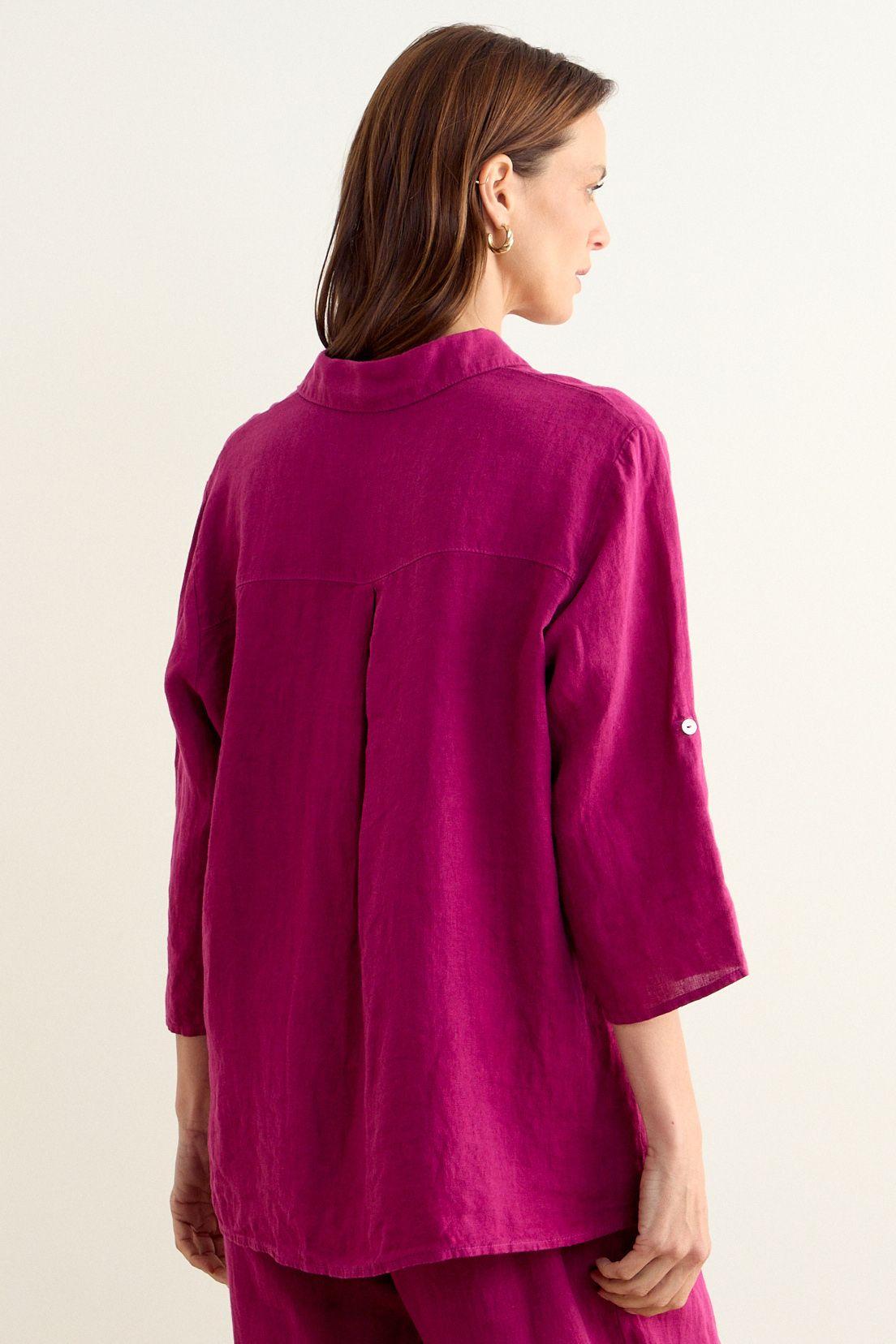 Blusa Lisa Fucsia Ma Griffe 14002225300116-1