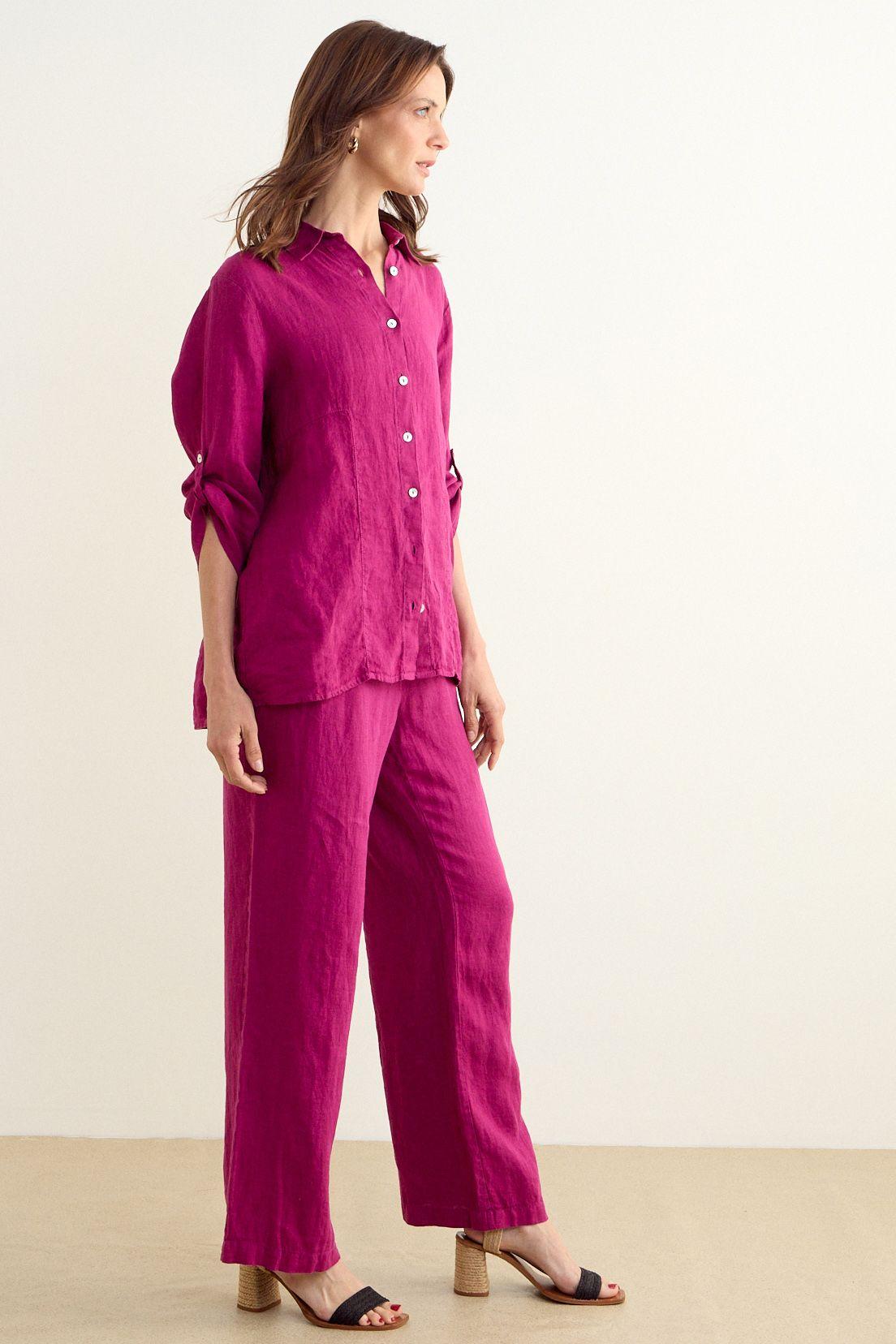 Blusa Lisa Fucsia Ma Griffe 14002225300116-2