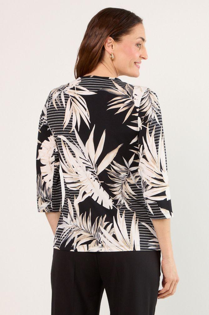 Polera Manga Larga Negro Ma Griffe 14302225004102-2