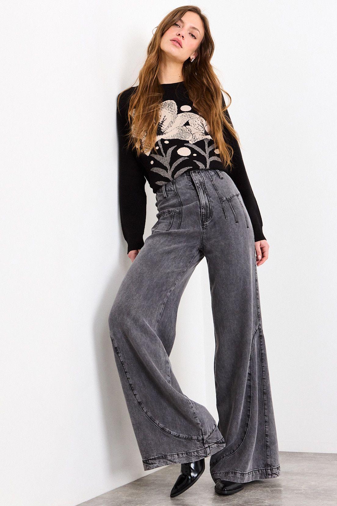 Pantalon Liso Gris iO 11020226004113-0